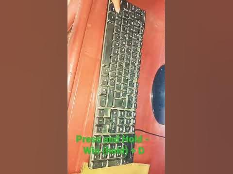 Minimize & Maximize of Window // Use Short Key - Window (hold) + D
