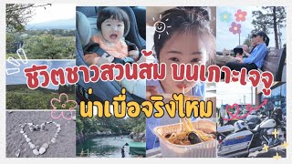 วันหยุดที่แสนมีความสุข|กินข้าวในสวน|ไปเดินเล่นชายหาด|ชมดอกพ็อตกด