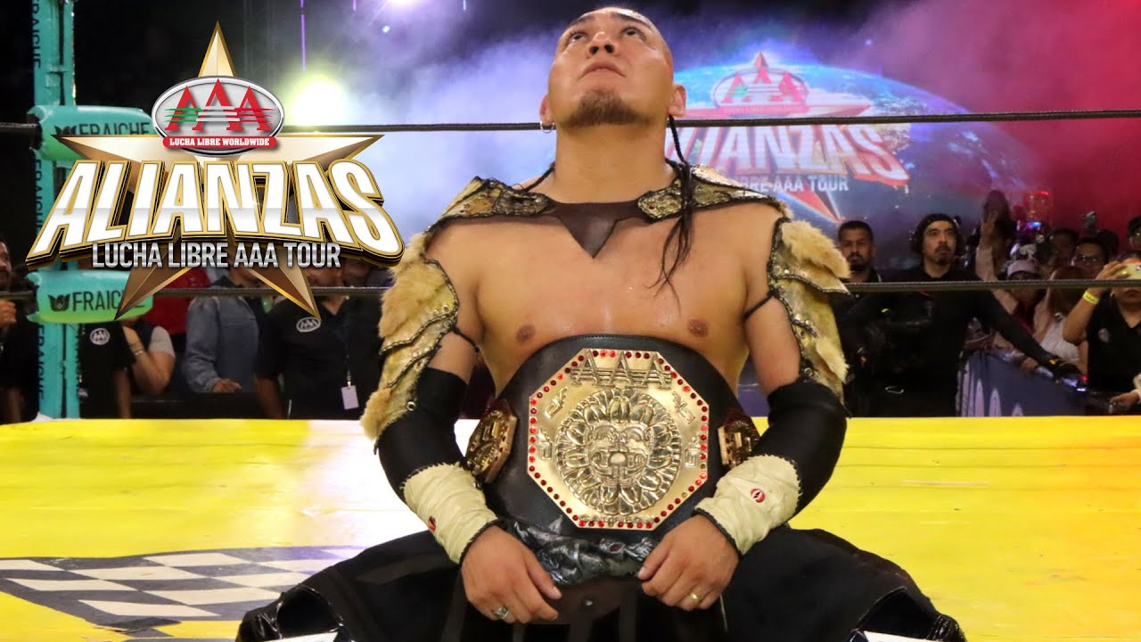 OFICIAL: Hijo del Vikingo derrota a El Patrón Alberto y es nuevo Megacampeón AAA