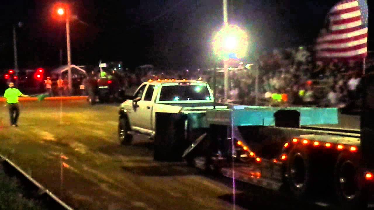 2014 Dodge Ram Cummins Diesel Truck Pull - YouTube