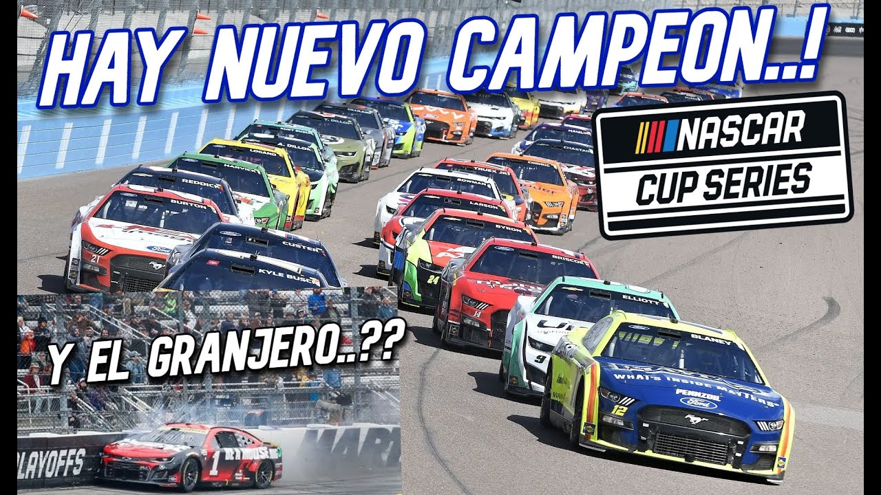 NUEVO CAMPEON EN NASCAR CUP SERIES ! (CARRERA RESUMEN COMPLETO) - YouTube