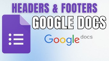 Google Docs: How to Add Headers and Footers in Google Docs