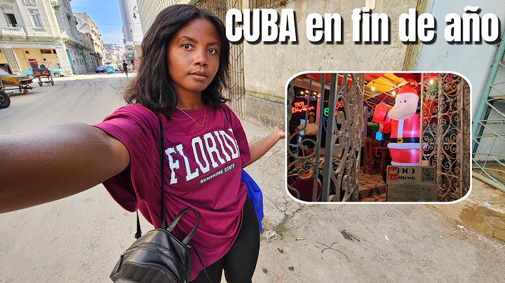 Así estamos en CUBA EN FIN DE AÑO. La realidad de la NAVIDAD EN las calles de CUBA, vlog LA HABANA