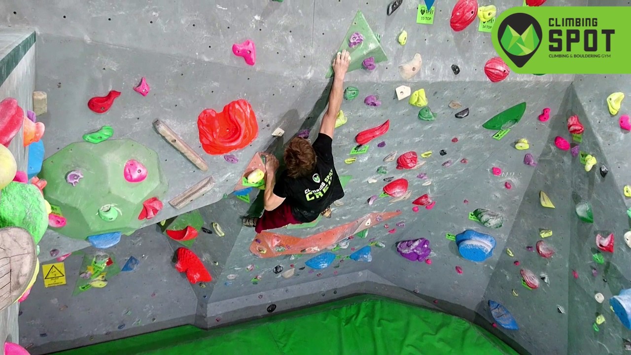 Climbing Spot Tutorial 1 niebieski 15 z AMW YouTube