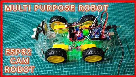 esp32 based Surveillance Car  || women patrolling robot || night patrolling robot || military robot