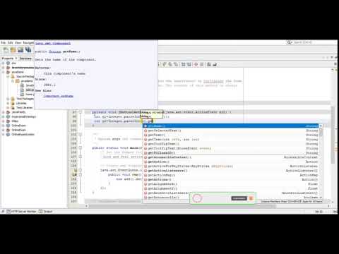 add two number in swing gui