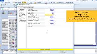 3  Simulate the TEG Contactor