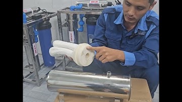 Cấu tạo Màng lọc nước UF sợi PVDF dễ dàng súc xả vệ sinh chất bẩn