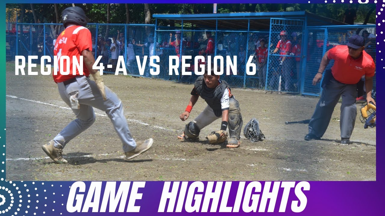 Region 4A vs Region 6 Baseball Secondary Highlights Palarong
