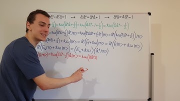 Raising & Lowering Energy Eigenvalues with Ladder Operators (Quantum Harmonic Oscillator)