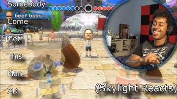 Poof Was Done | I PLAYED SPEED SLICE UNTIL I BEAT MATT | (Skylight Reacts)