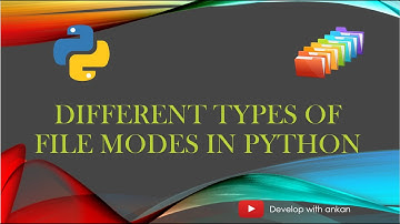 Different file modes in python || file handling basics