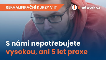 Staňte se součástí vývoje ještě dnes. ITnetwork - rekvalifikační kurzy na IT pozice.