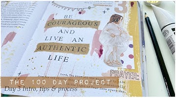 The 100 Day Project Day 3 / Info, Tips & Process / 100 Days of Less Hustle, More Jesus