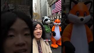 Inflatable Furry Occupy Wall Street