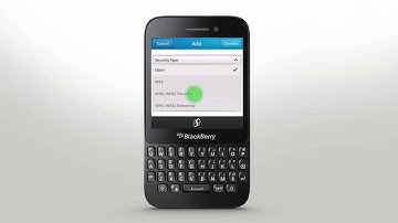 Wi Fi   Bluetooth Connections BlackBerry Q5   Official How To Demo