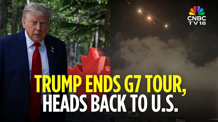 President Donald Trump Ends His G7 Tour Early, Heads Back To US | Iran-Israel Conflict | N18G