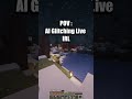 IRL AI Glitching LIVE caught #minecraft #gaming #minecraftsmp #cobblemon #cobblemonserver #pokemon