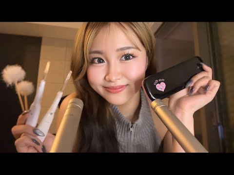 ASMR 色々な種類の道具で耳かき