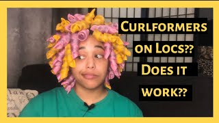 CURLFORMERS ON LOCS?! | GIVEAWAY CLOSED!