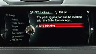 Enable GPS Positioning | BMW Genius How-To screenshot 2