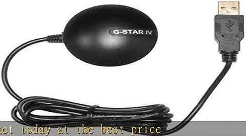 GlobalSat BU-353-S4 USB GPS Receiver (Black) (Improved-New)