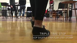 Basic Tap Steps: Triple Time Step and Waltz Clog