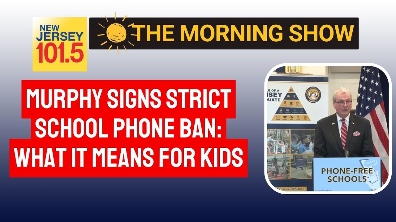 Murphy signs strict school cell phone ban: What it means for NJ kids ...