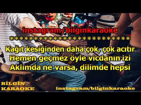 Aleyna Tilki - Cevapsız Çınlama Karaoke Türkçe