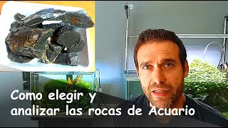 COMO ELEGIR Y ANALIZAR LA ROCA PARA UN PROYECTO DE ACUARIO: DIÁLISIS CASERA vs ACIDO CLORHIDRICO