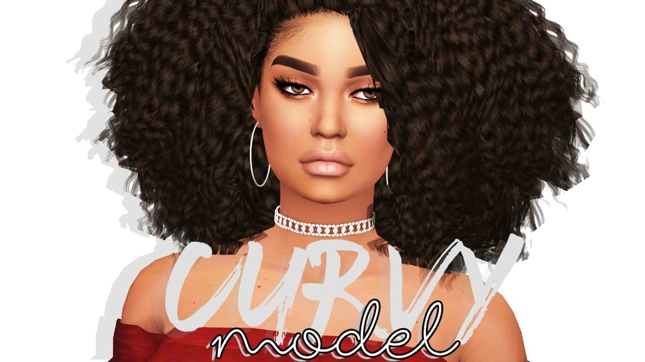 Famous Concept 19 Curly Black Girl Hair Sims 4 Cc