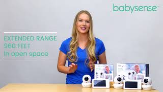 Elektronisches Babyphone  BABYSENSE HD 5'' S2