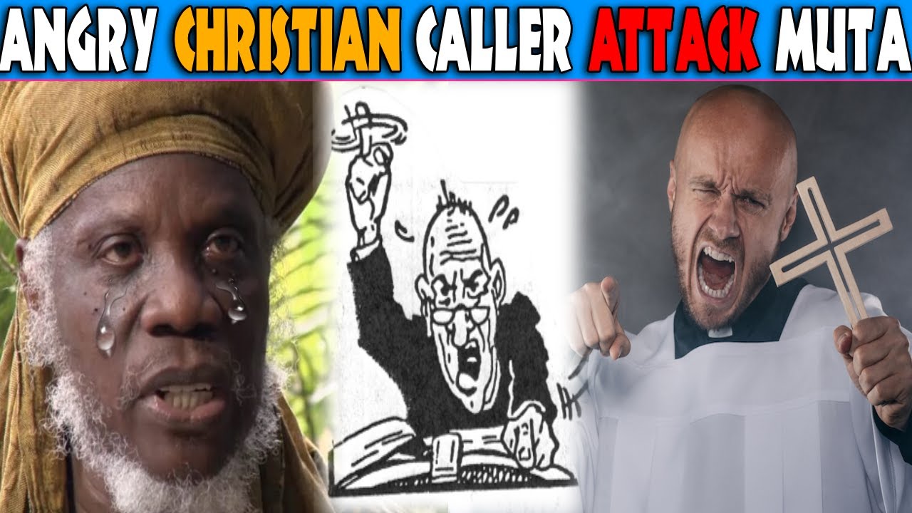 Mutabaruka Who Was The First Christian..? Angry Caller Rush Muta Wicked ...