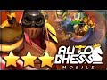 ⭐️⭐️⭐️ Swordman + ⭐️⭐️⭐️ Abyssal Guard (Hunter Frontline) | Claytano Auto Chess Mobile 136