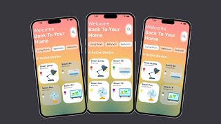 Modern Smart Home UI • Flutter Tutorial