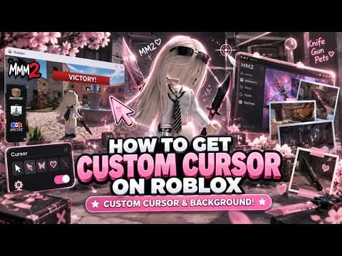 How to Change Cursor On Roblox 2026 – Crosshair Tutorial + Custom Cursor MM2 2026