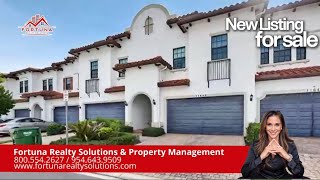 🏡 JUST LISTED | STUNNING LAKEVIEW TOWNHOME IN PEMBROKE PINES, FL! 🌴✨