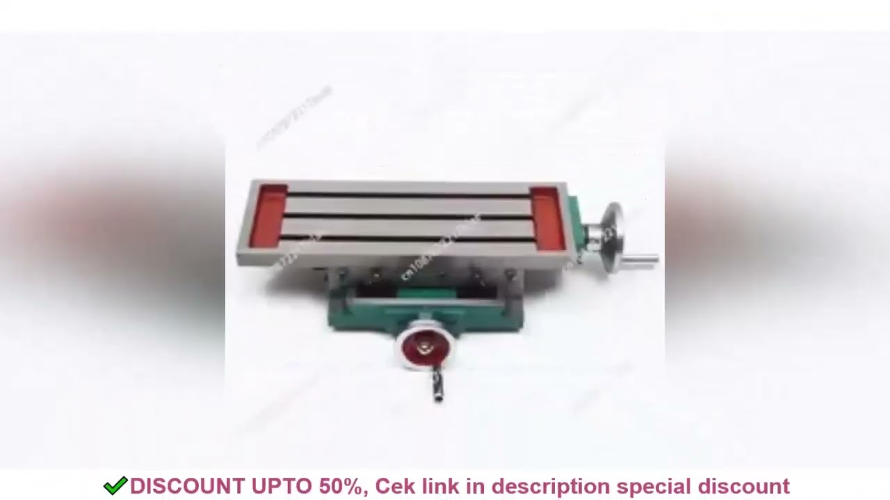 Precision Cross Slide Heavy-Duty Drilling And Milling Workbench 450x170MM Multi-Function Guide Rail