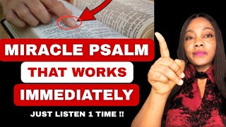 WARNING!! This Will Work for You in One Hour — Listen to This Psalm Just Once 