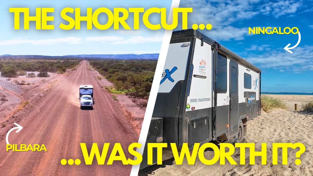 Tom Price to South Lefroy: Free Camping, Rough Pilbara Roads & Ningaloo Paradise in Our Caravan