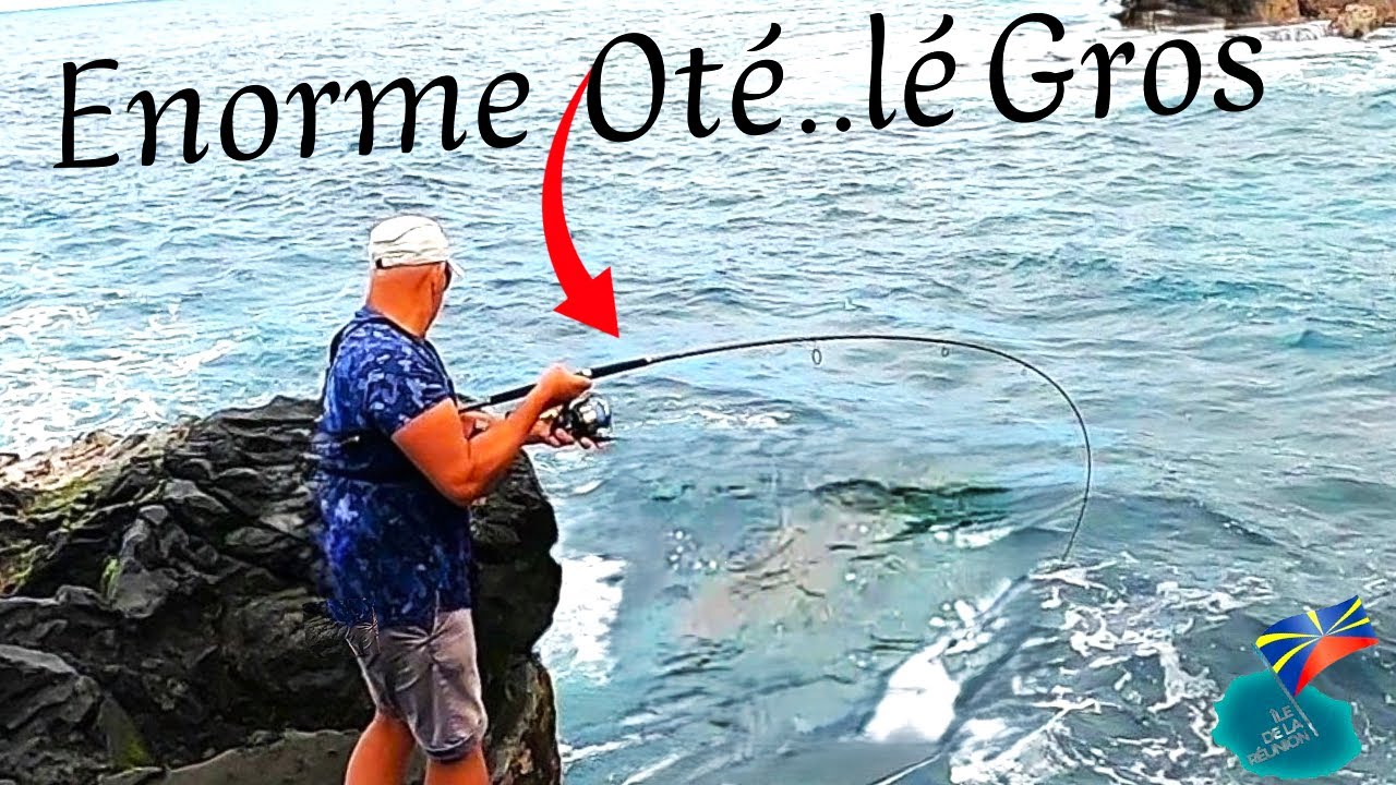 Combat extrême🐟sur Un Nouveau Spot Incroyable Pêche Du Bord FISHING 974