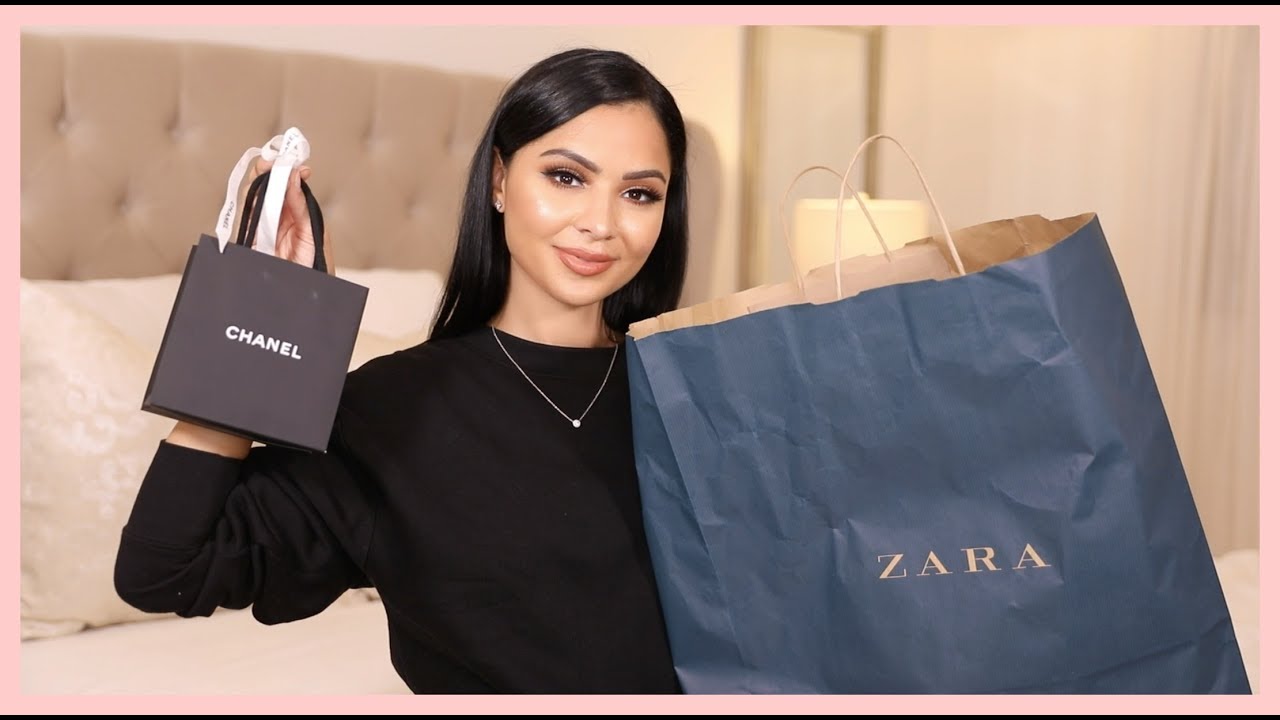 ZARA Fall Clothing Haul + Unboxing My New Chanel Purchase