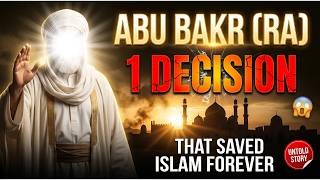 Abu Bakr (RA) Made ONE Decision That Saved Islam Forever — Most Muslims Don't Know This screenshot 3