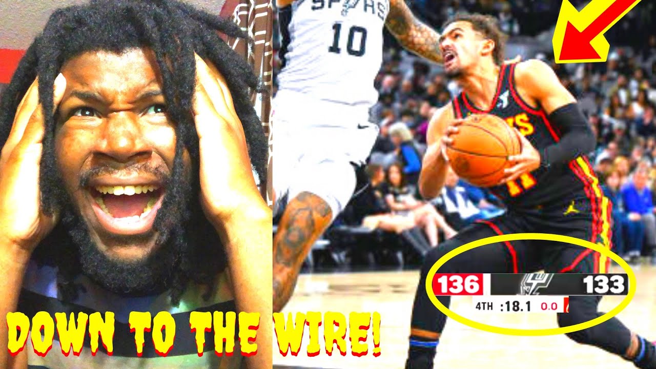 Hawks Vs Spurs Reaction 2023 Atlanta Hawks Vs San Antonio Spurs 