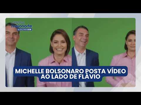 Michelle Bolsonaro posta vídeo ao lado de Flávio; veja! | Central MN