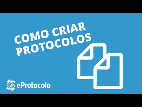 Vídeo: Como Escrever Um Protocolo