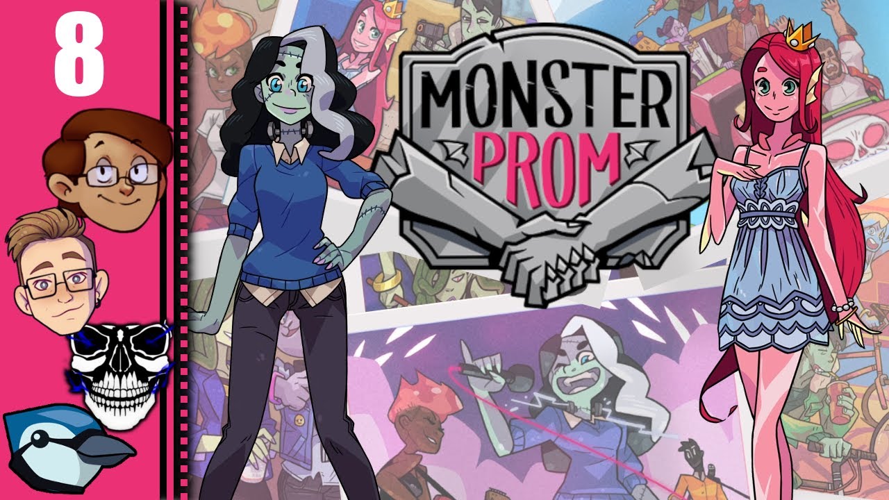 Let's Play Monster Prom Multiplayer Part 8 - A Hot Date - YouTube
