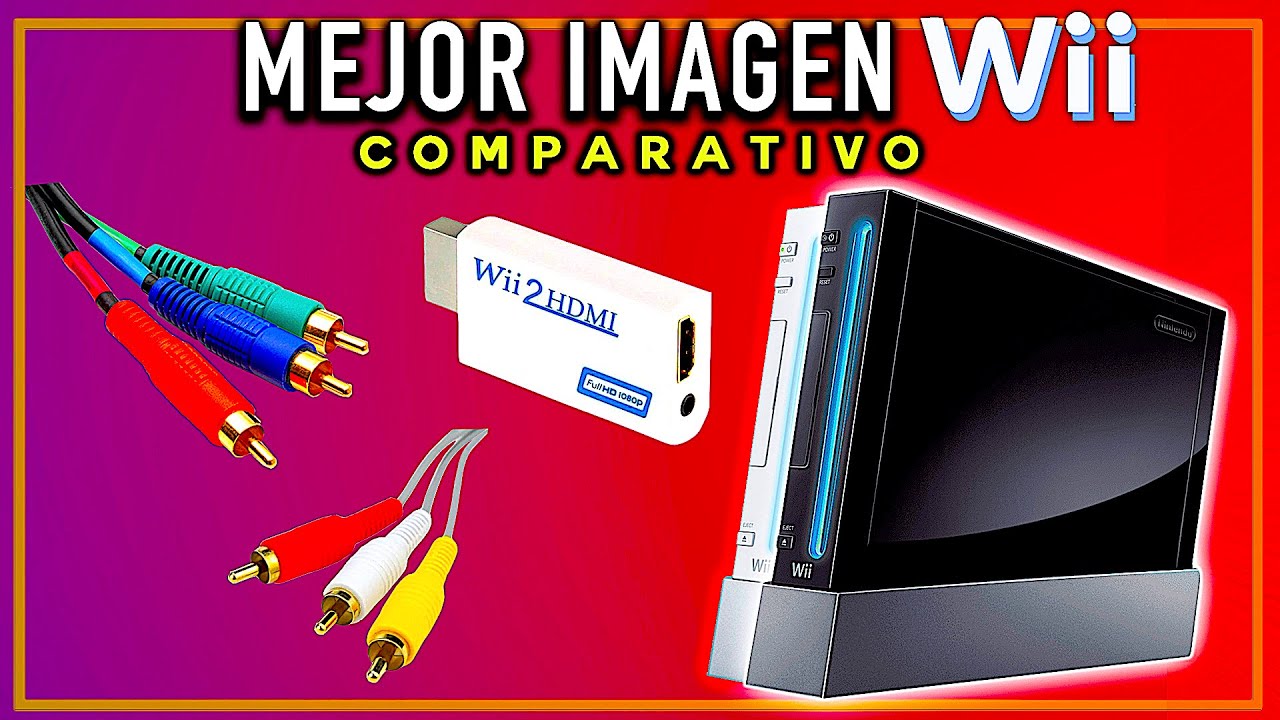 Wii hdmi convertidor adaptador wii a hdmi audio hdmi 1080p GENERICO