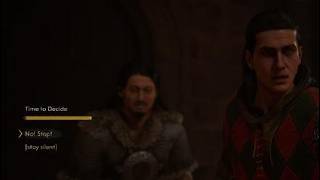 The Blood of Dawnwalker Save Catarin or let Brencis kill him
