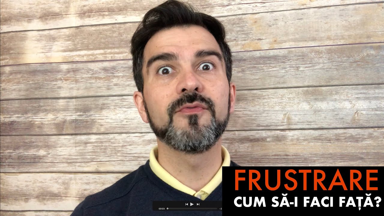 De la FRUSTRARE la ECHILIBRU - Daniel Cirț